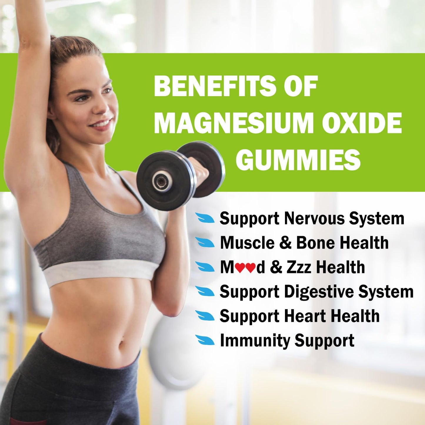 ZA'ZA K ORGANICS Magnesium Oxide Gummies 60 Gummies