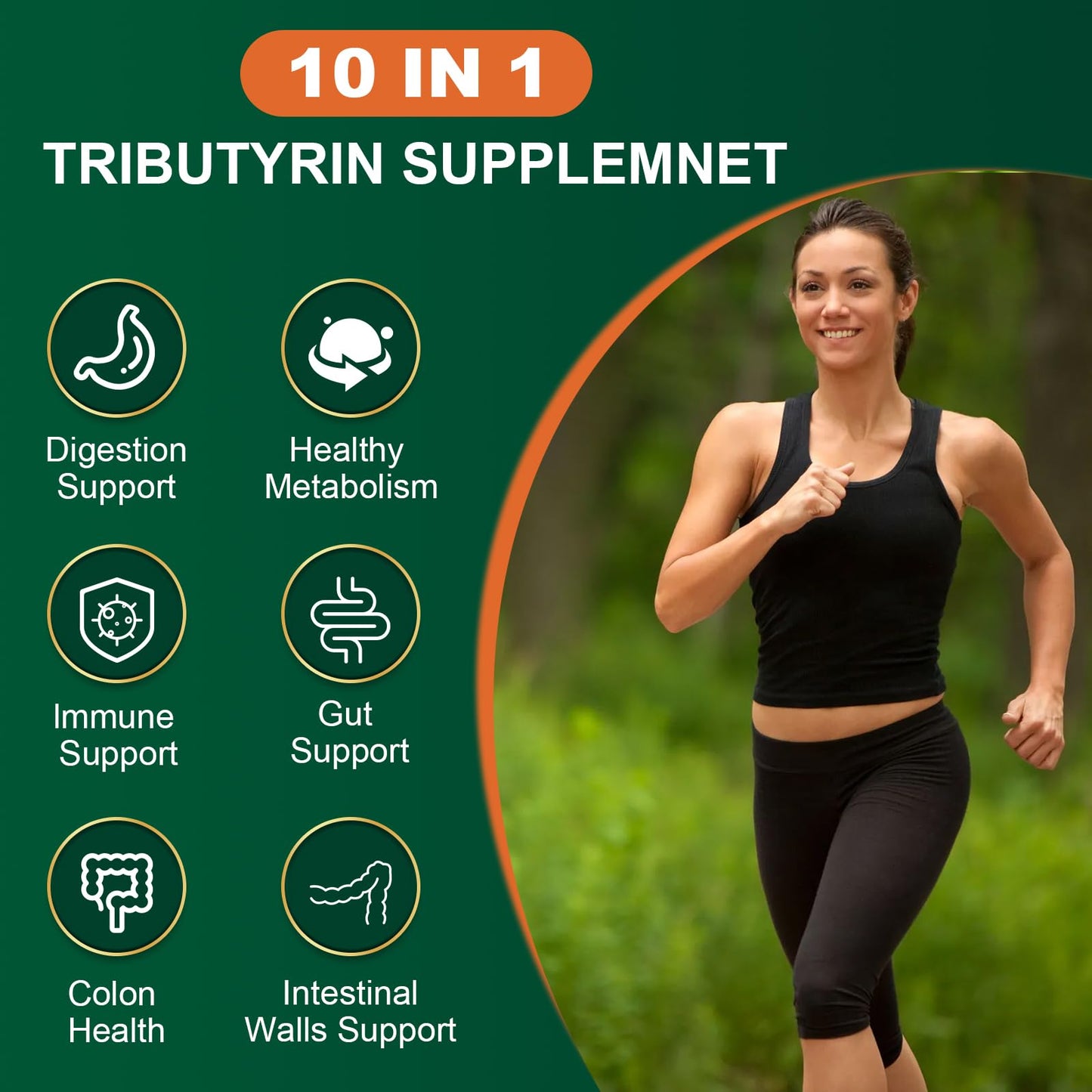 VITACRLLYNMN Tributyrin Supplement Capsule 120