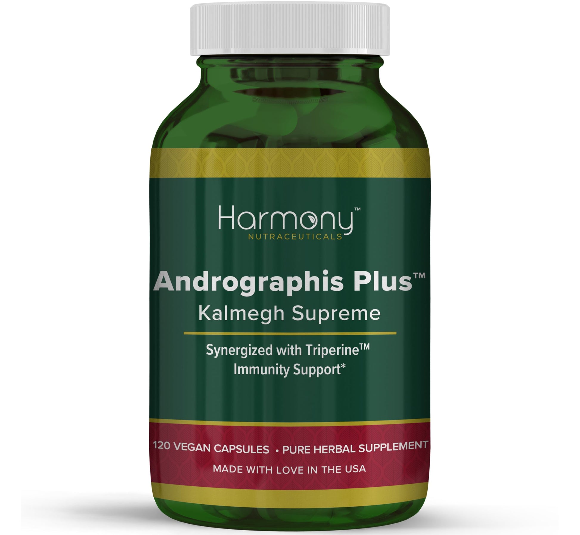 Harmony Nutraceuticals Andrographis Plus Premium Extract 120 Capsules
