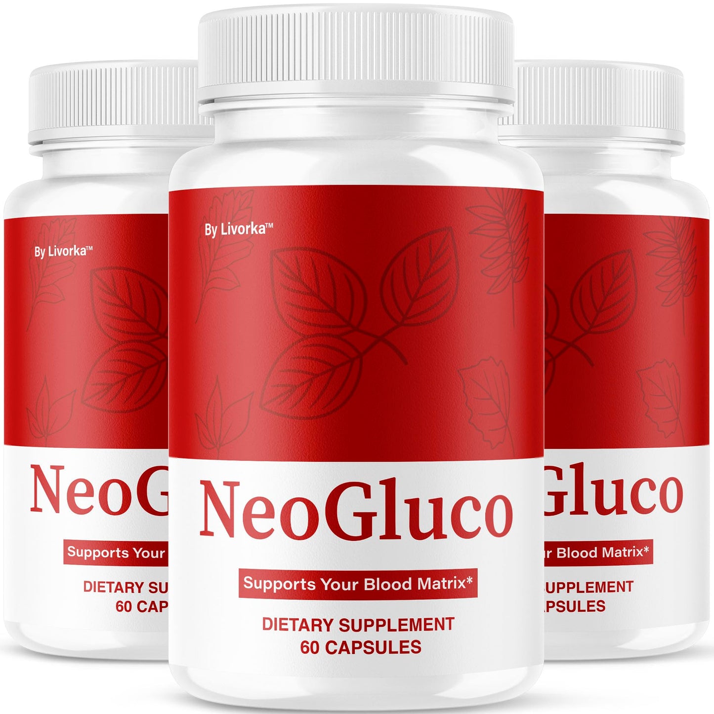 LIVORKA Neo Gluco Supplement Capsules, 180 Capsules