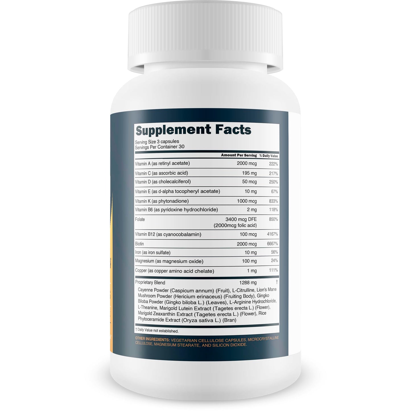 New Vibrations Nutrition Blood Flow Maxx Ryze Pro Capsule, 90 Count