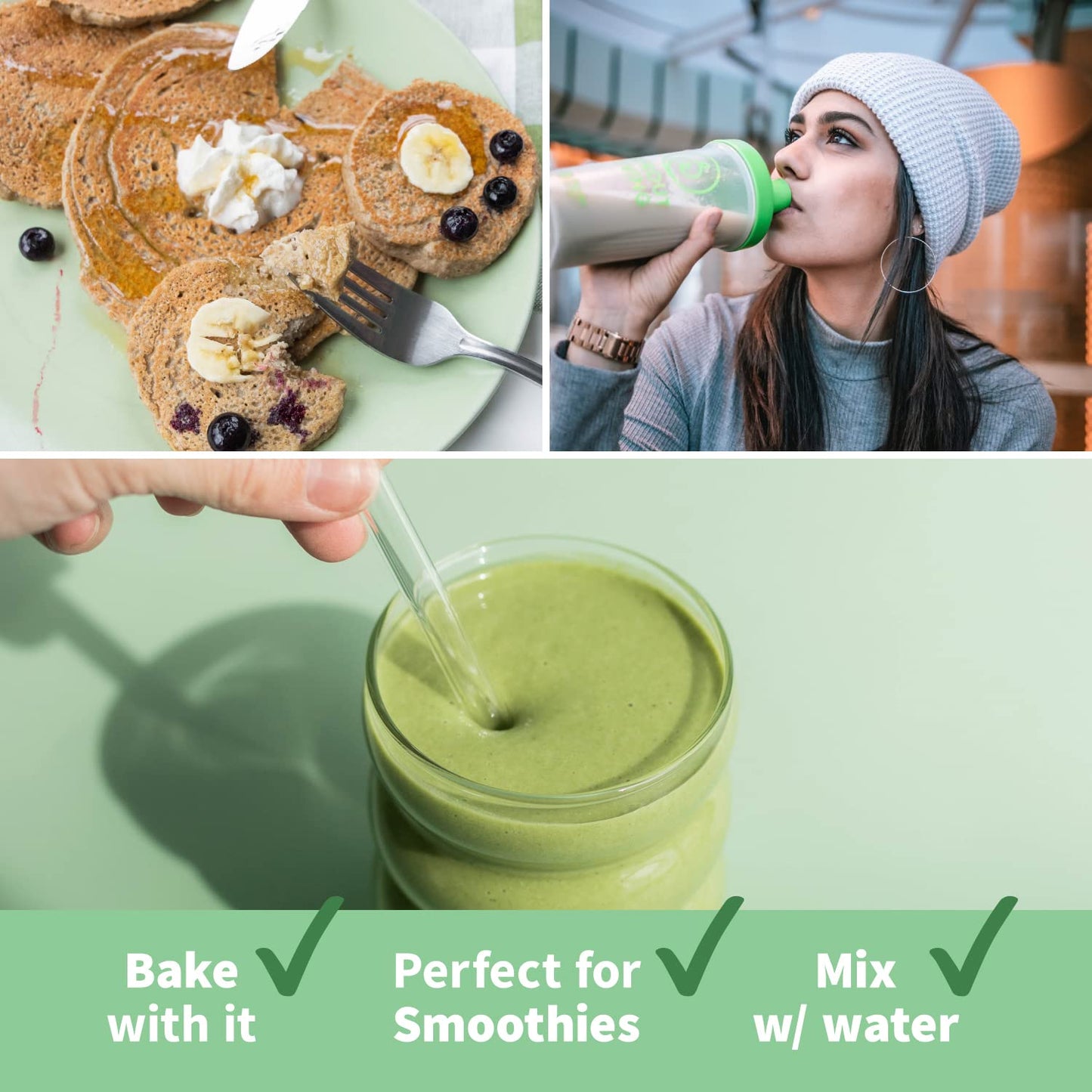 Sprout Living Epic Protein Powder, Plant Based Protein & Superfoods, 32 Servings