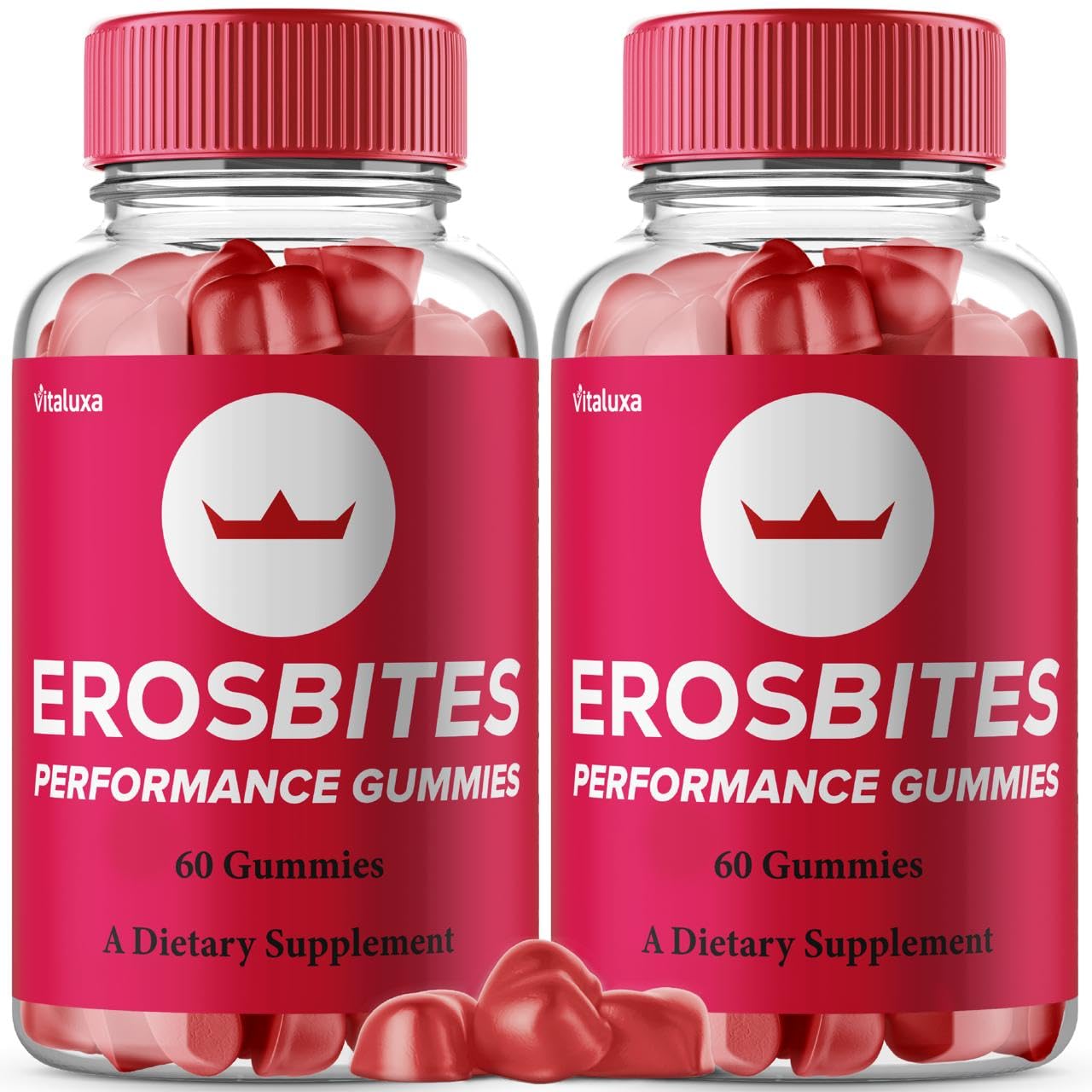 Vitaluxa Eros Bites Gummies for Men, 120 Gummies