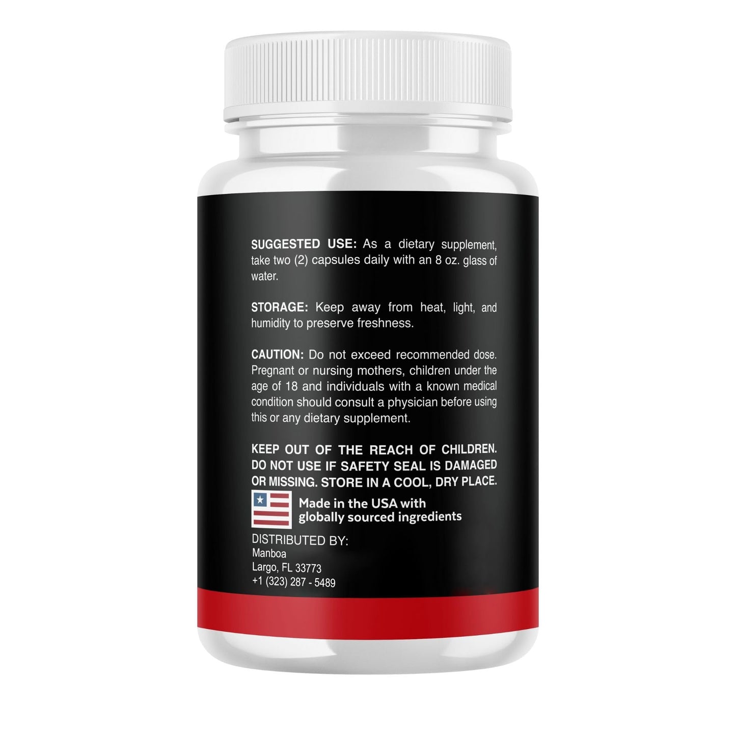Valdivia Manboa Capsules Advanced Formula, 60 Count