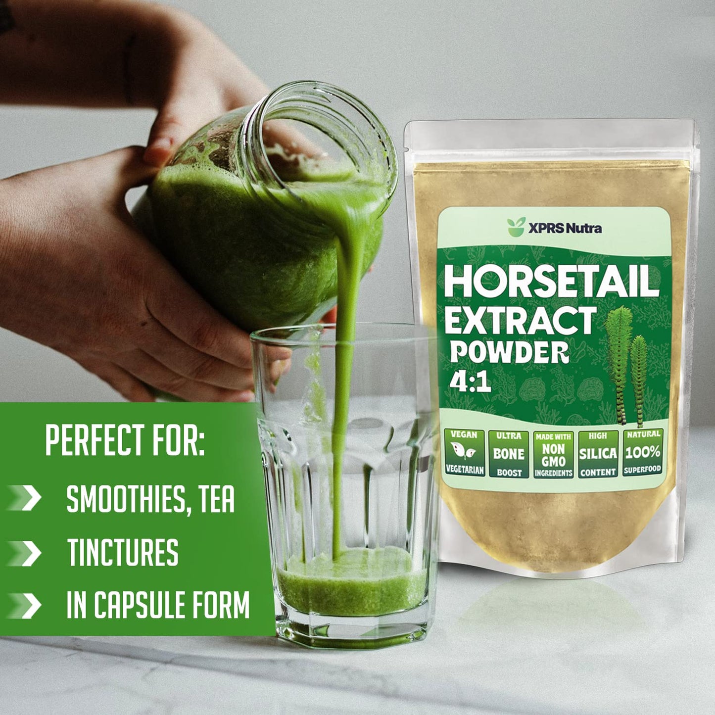 XPRS Nutra Horsetail Extract Powder, 8 oz