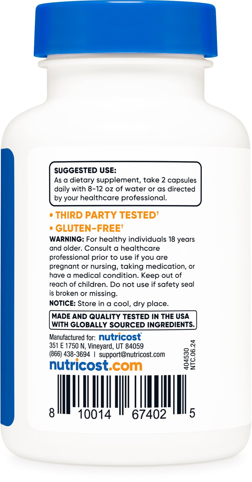 Nutricost Artemisinin 200mg Capsules, 120 Count