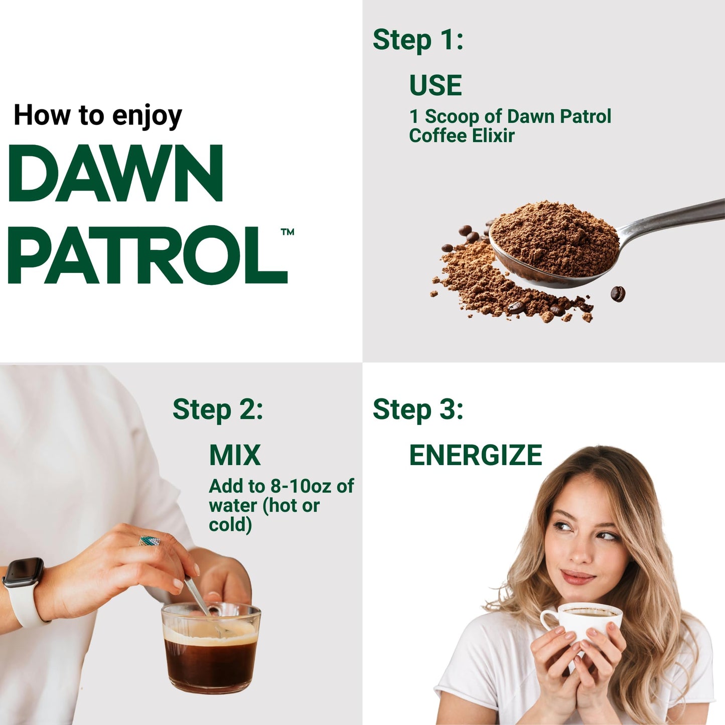 Sacred Lotus Dawn Patrol Morning Mushroom Coffee Elixir Powder 13.62 Ounce