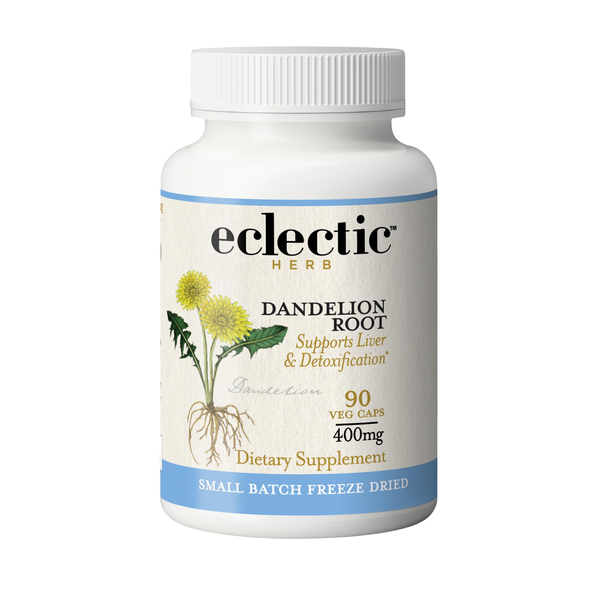 Eclectic Institute Dandelion Root Capsules 90 Count