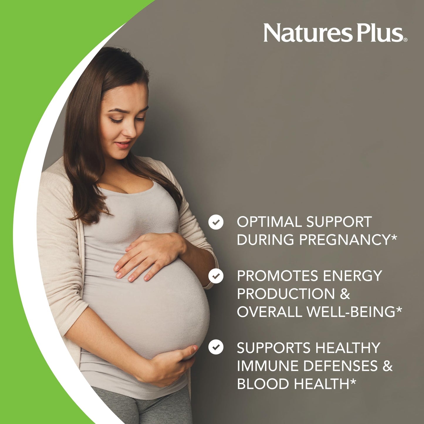 NaturesPlus Source of Life Prenatal 90 Tablets