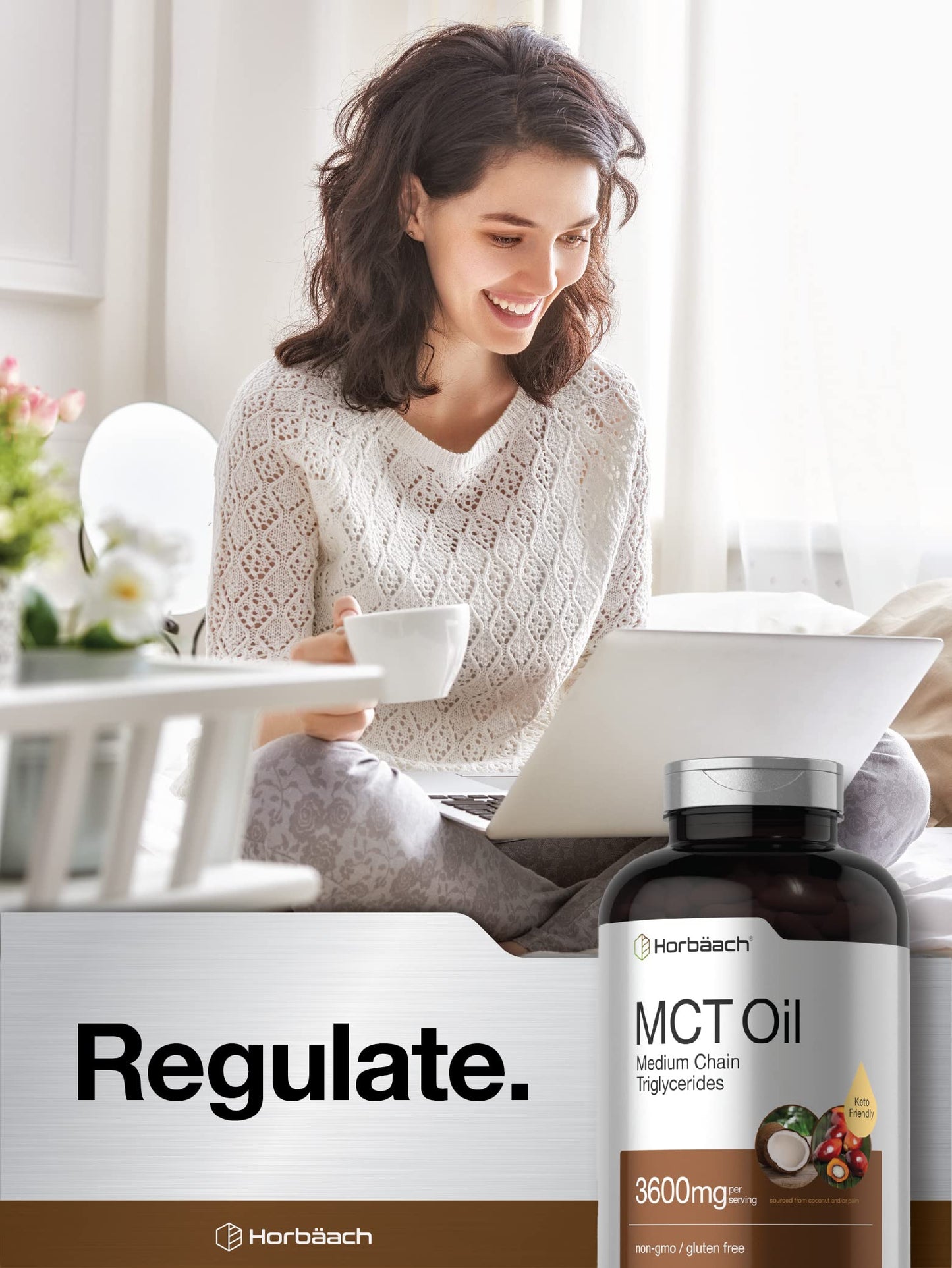 Horbäach MCT Oil Supplement Softgels 300