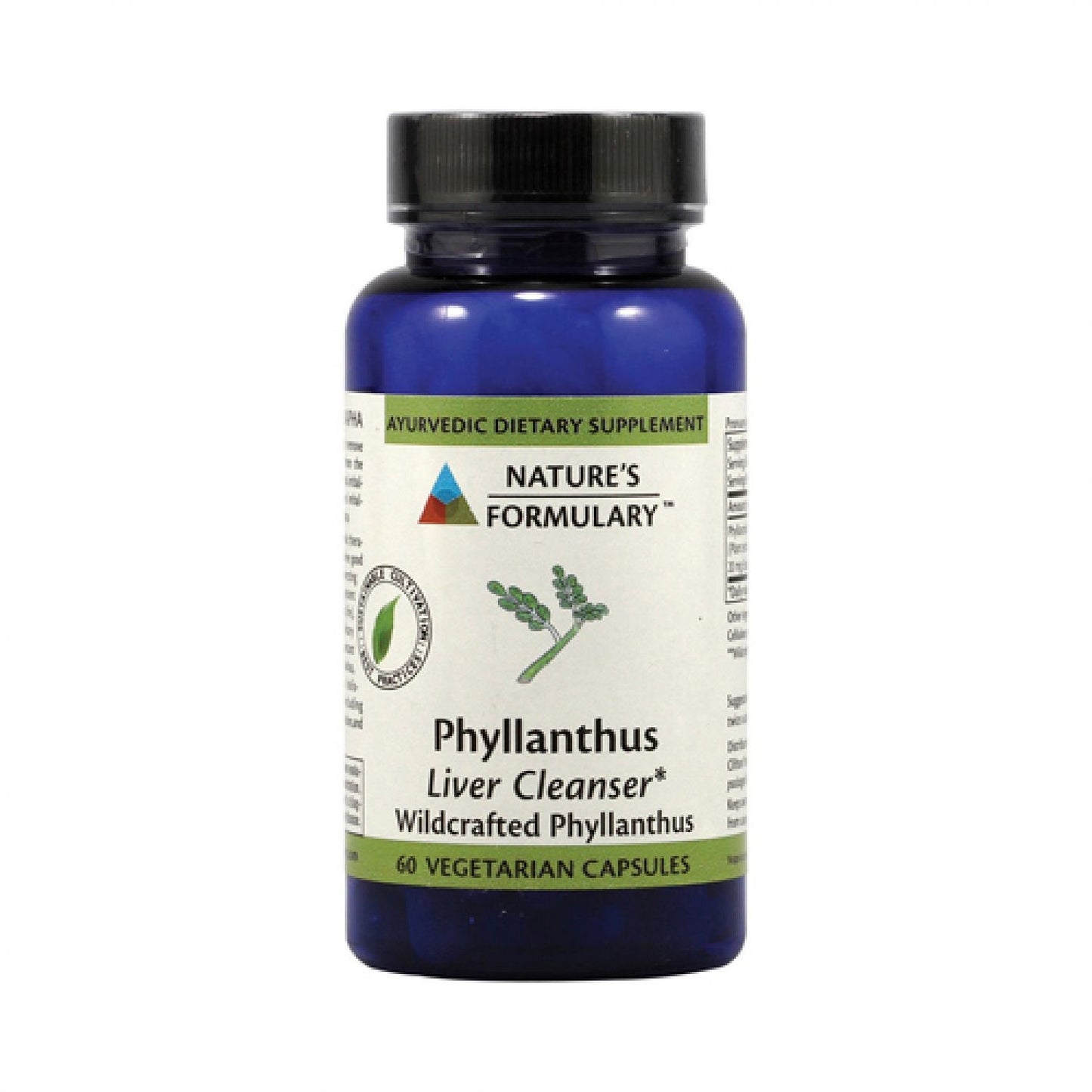 Nature's Formulary Phyllanthus Capsule 60 Vegetarian Capsules
