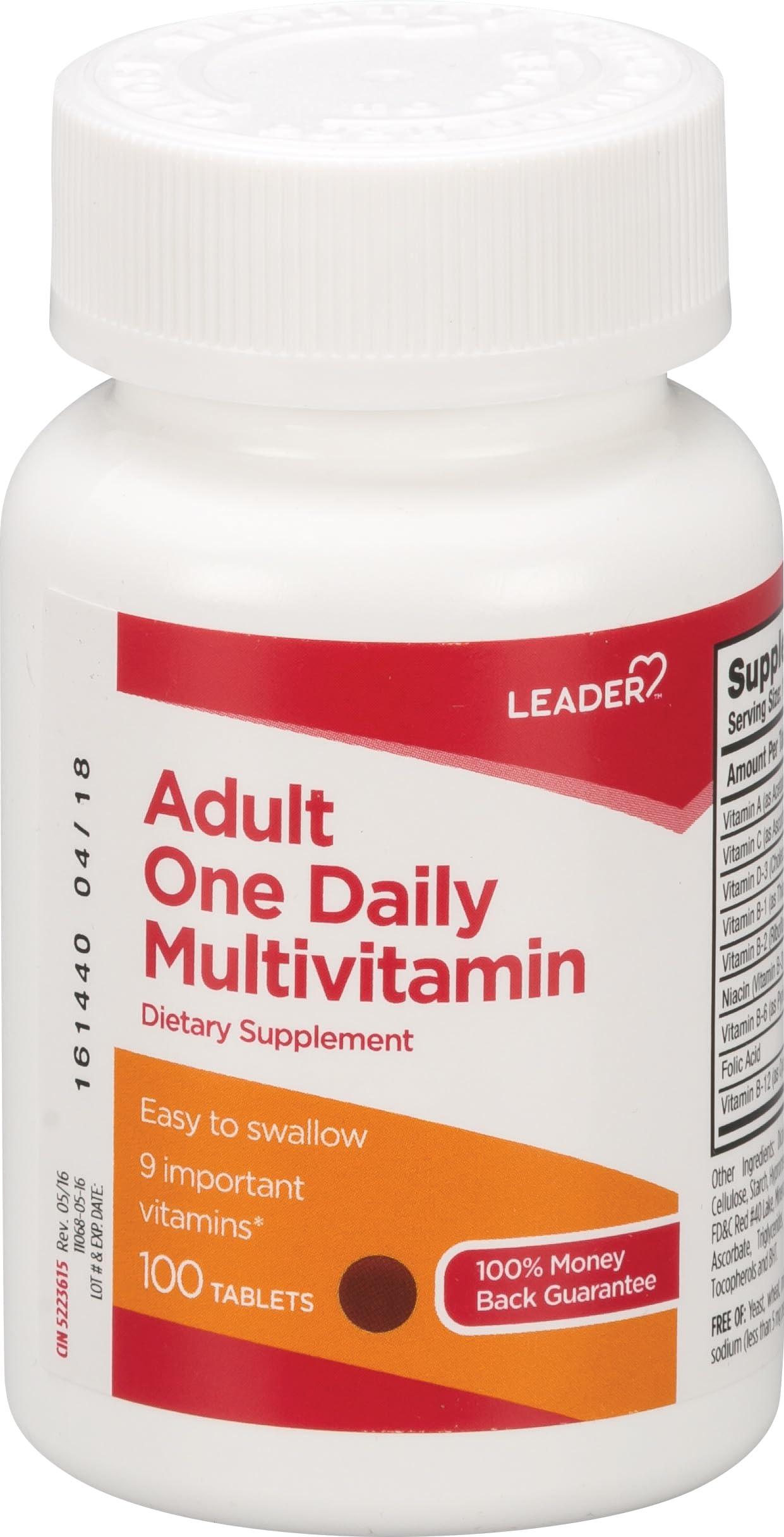 Leader One Daily Multivitamin Tablets 100