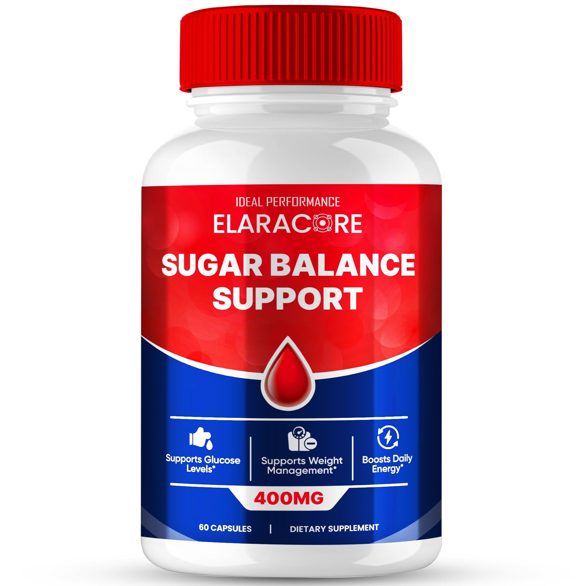 IDEAL PERFORMANCE Elaracore Blood Balance Support Capsules, 60 Count