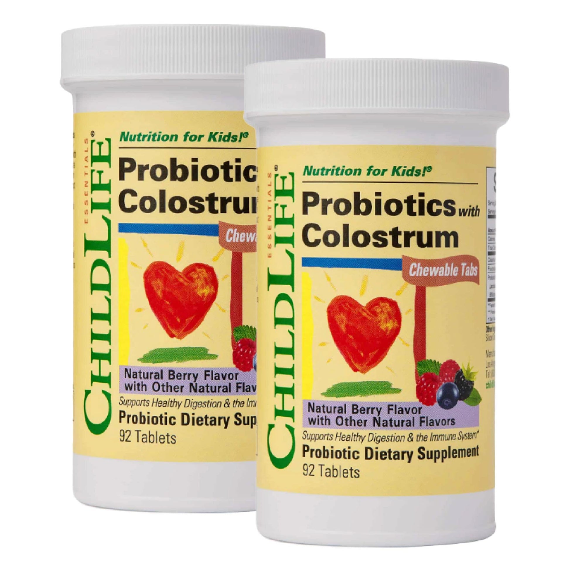 CHILDLIFE ESSENTIALS ChildBiotics with Colostrum Probiotics for Kids Softgel 184