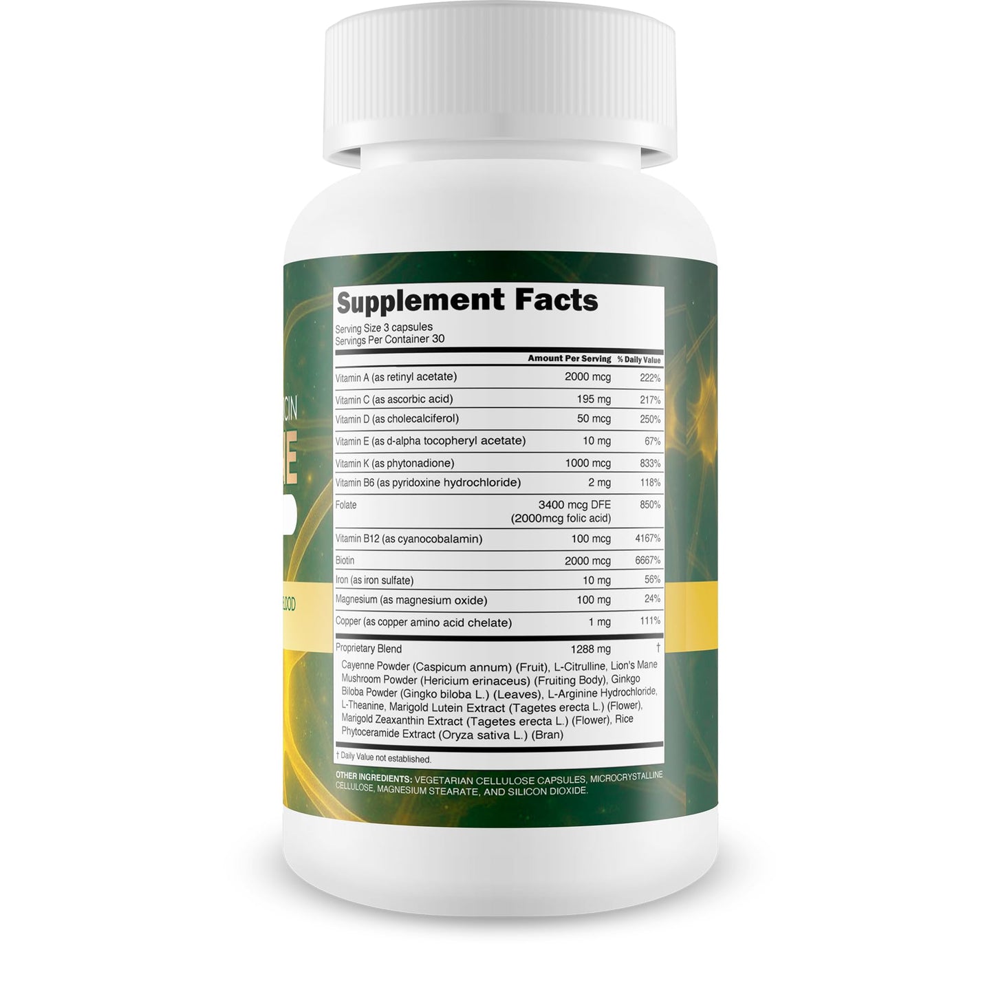 True You Health Okinawa Capsaicin Cayenne Nerve Flo Capsule 90 Count