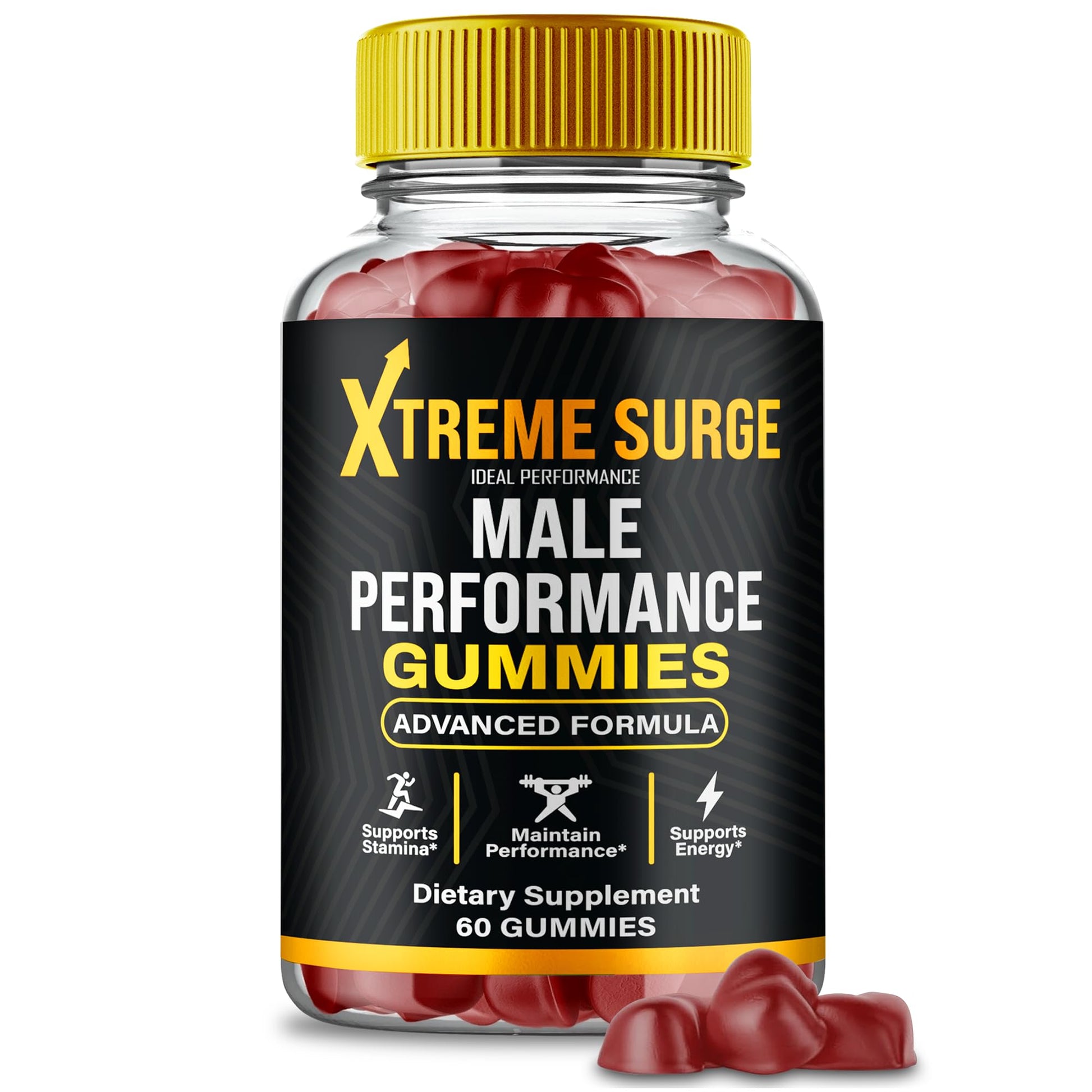 IDEAL PERFORMANCE Xtreme Surge Gummies, 60 Count