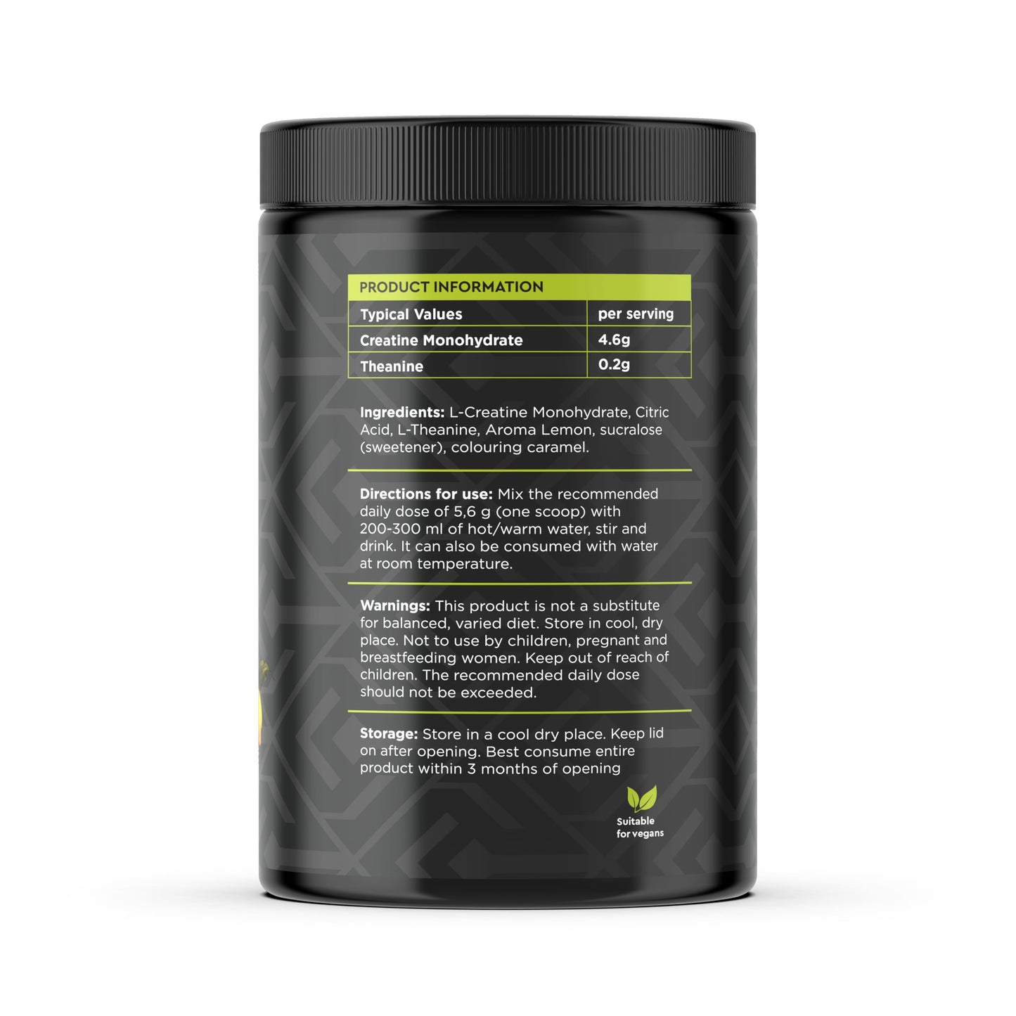 CreaTea Creatine Monohydrate Powder 17.6