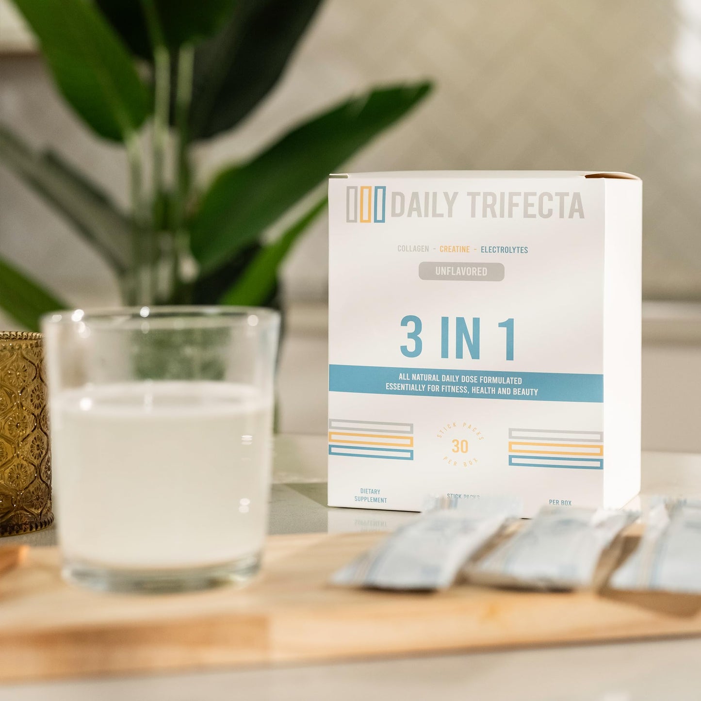 Lovie Style Daily Trifecta 3-in-1 Collagen, Creatine & Electrolytes Powder 21 Servings