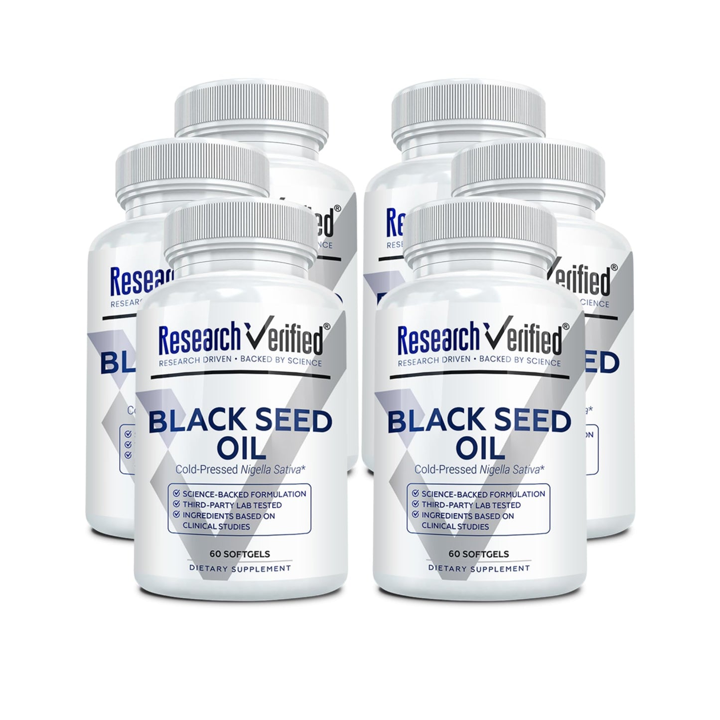 Research Verified Black Seed Oil Softgels, 360 Count