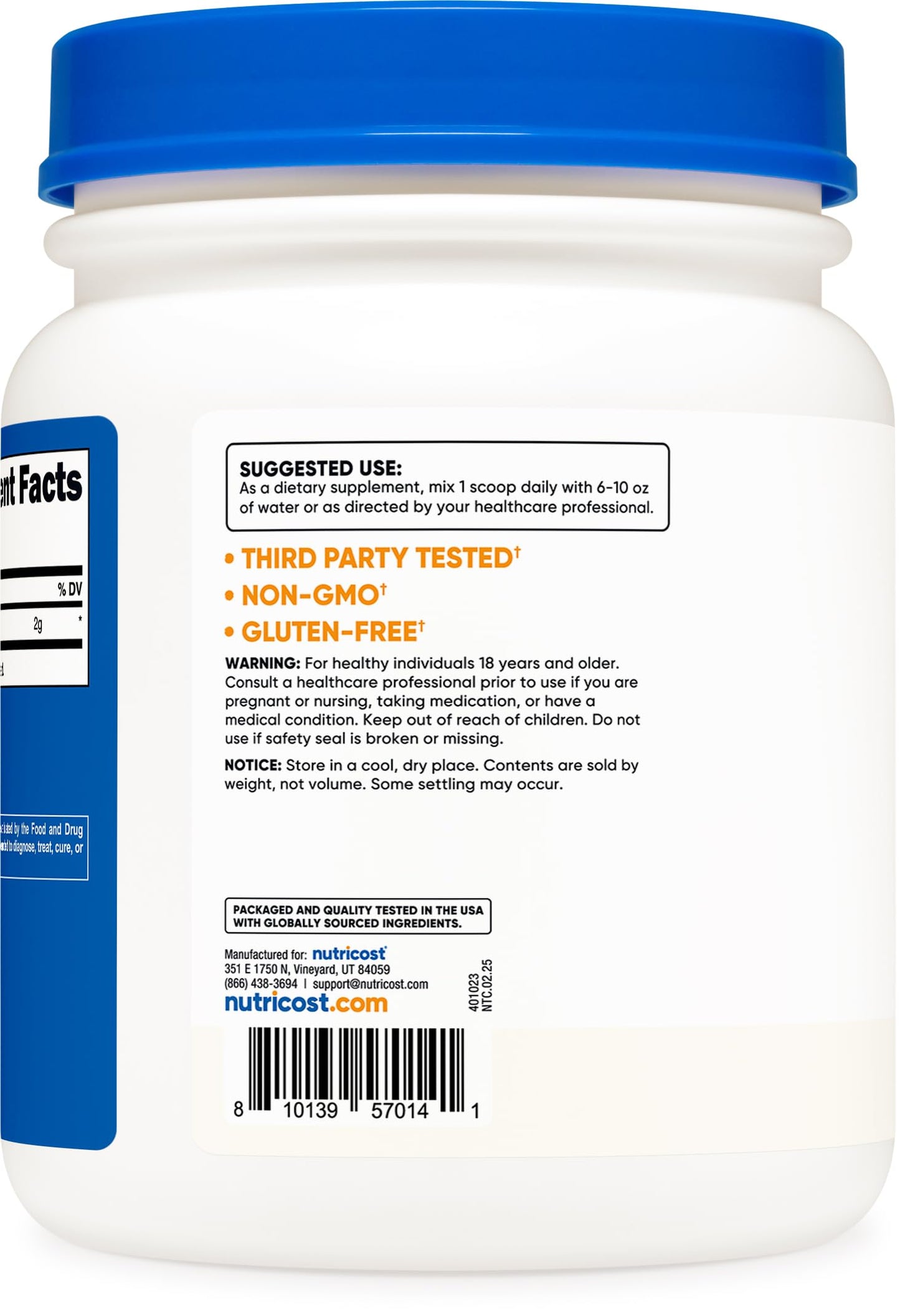 Nutricost Taurine Powder 1 KG