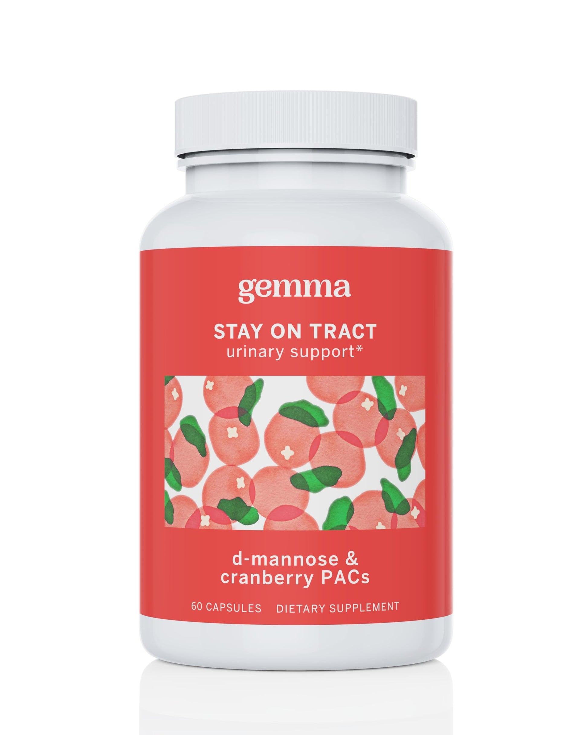 Gemma Stay On Tract Cranberry Supplement 60 Capsules