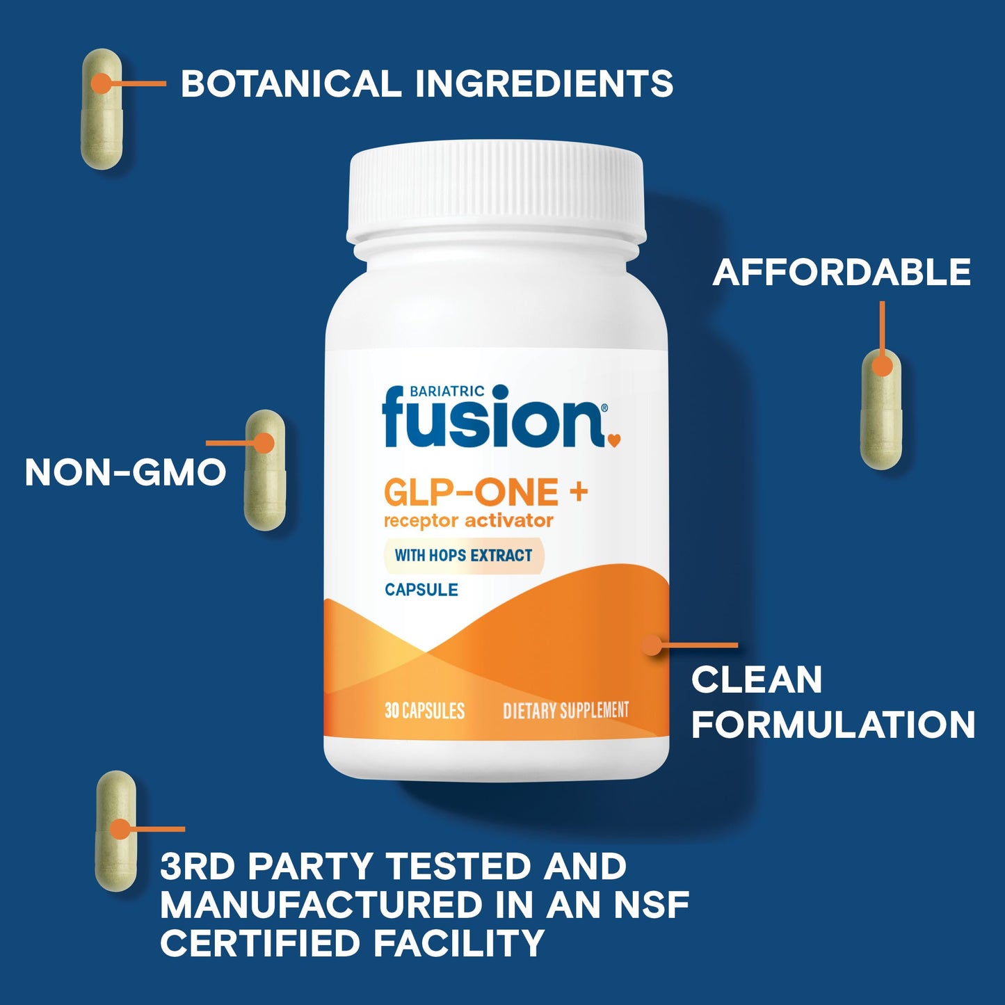 Bariatric Fusion GLP-1 Plus Capsules 30 Capsules