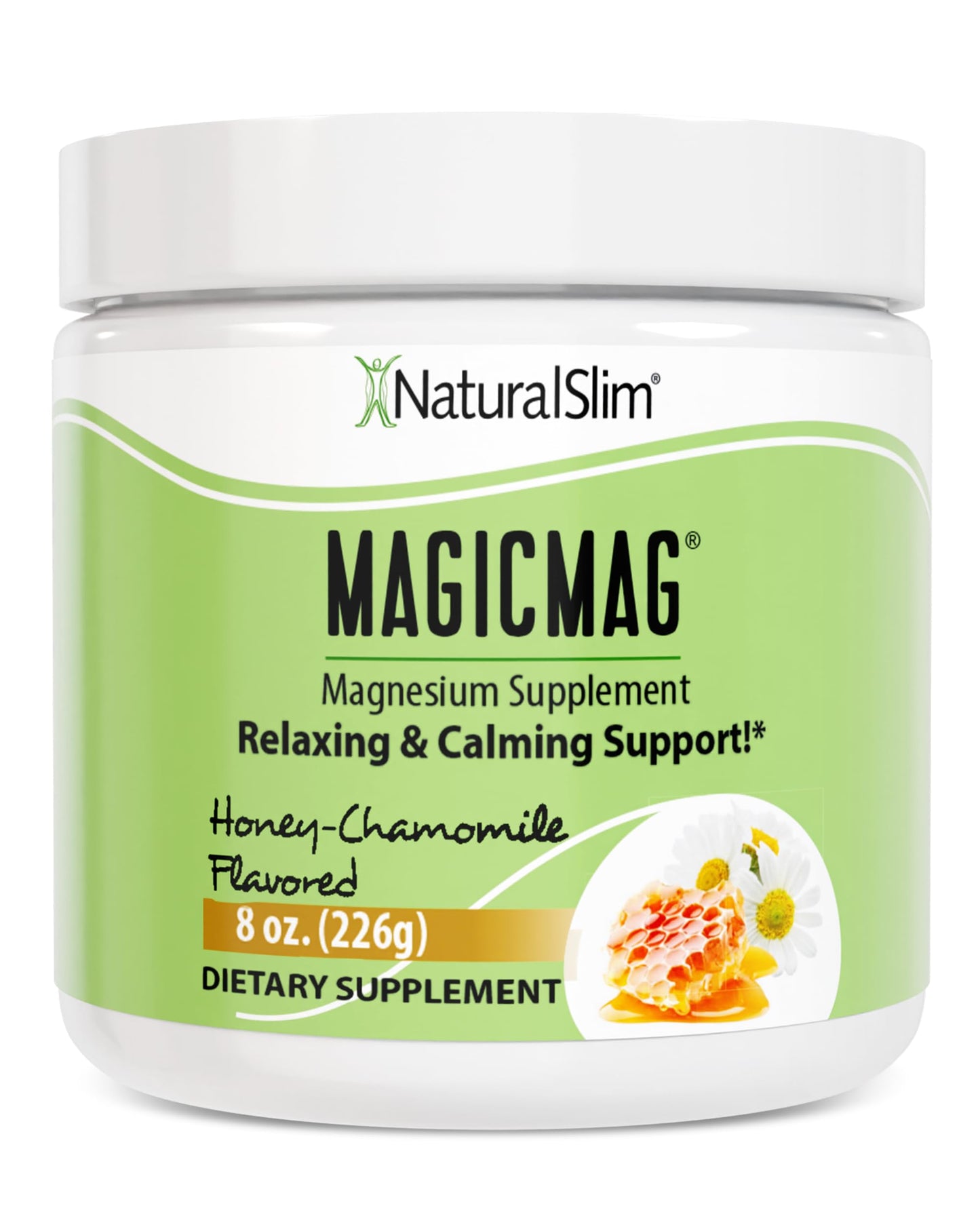 NaturalSlim MagicMag Magnesium Citrate Powder 8 oz