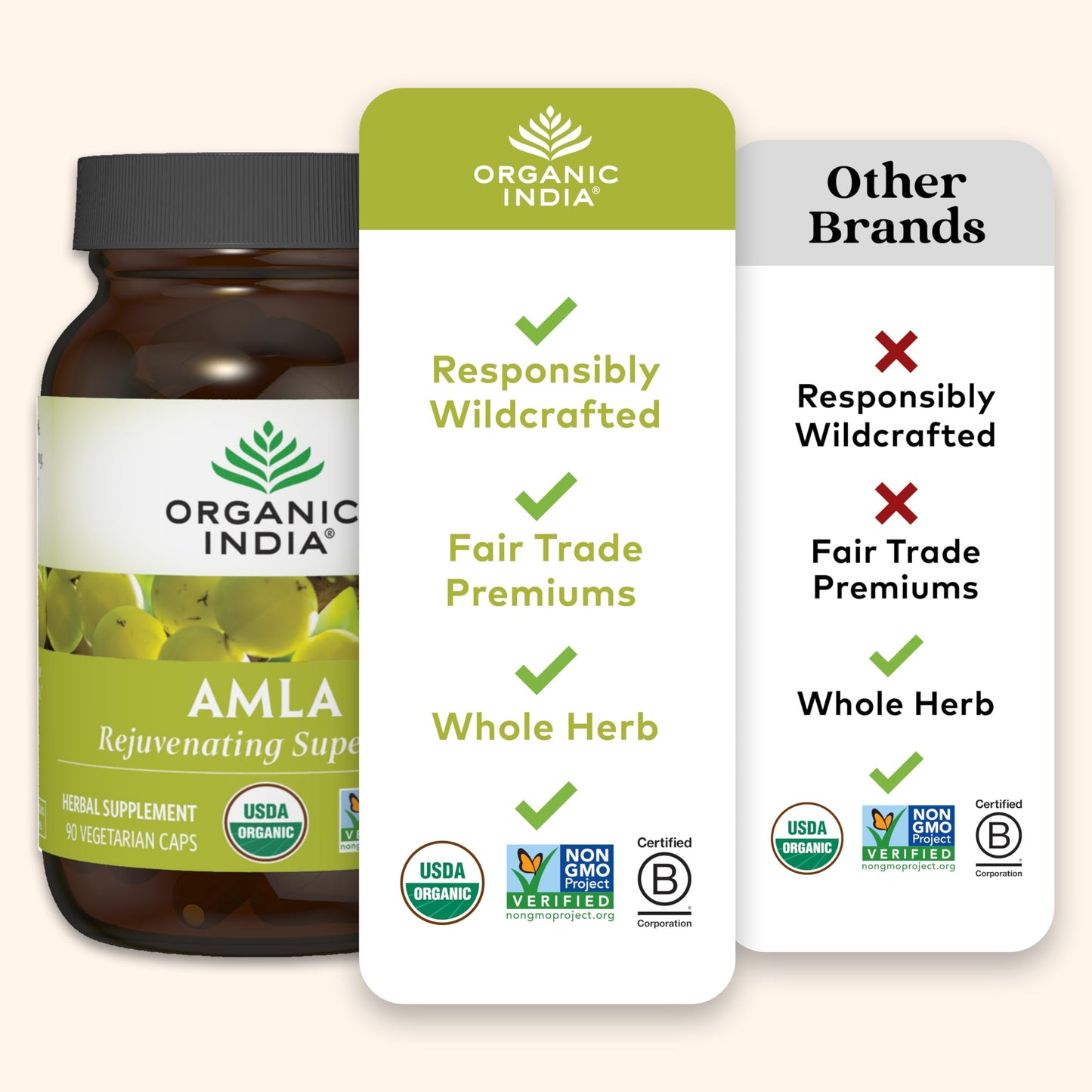 ORGANIC INDIA Amla 60 Capsules
