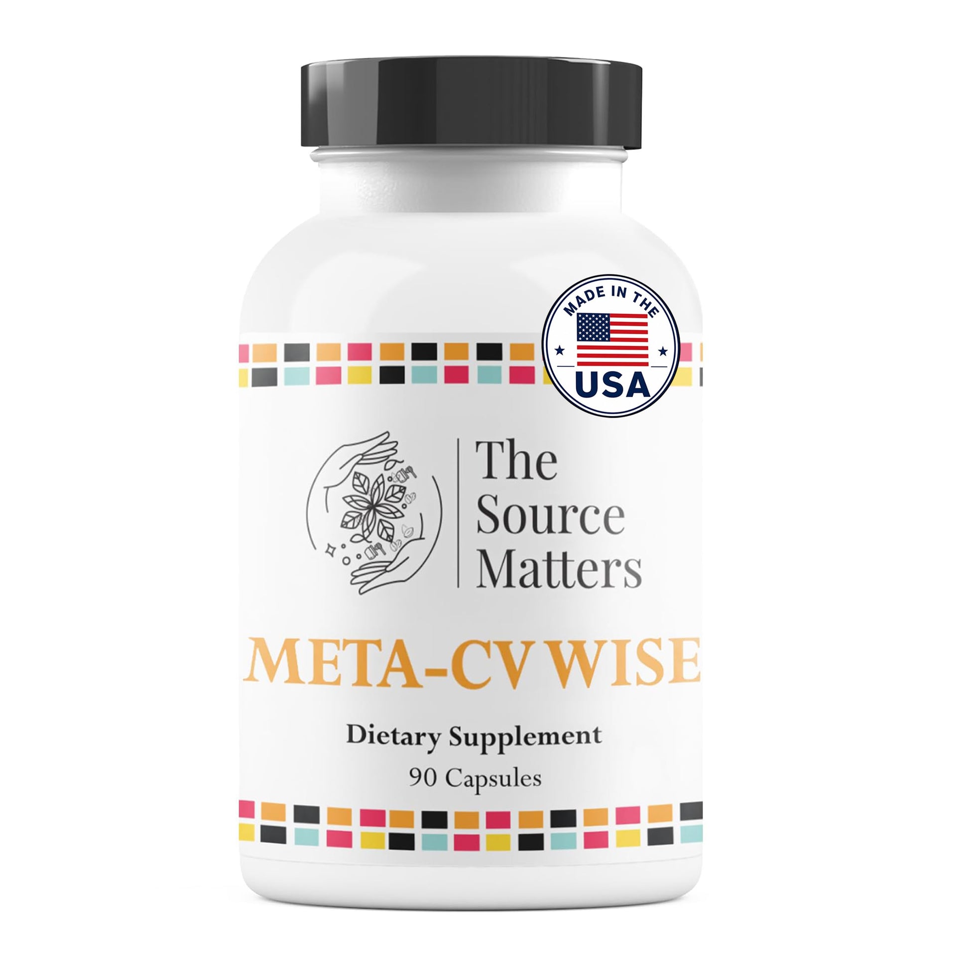 THE SOURCE MATTERS Meta-CV Wise Dietary Supplement Capsules 90