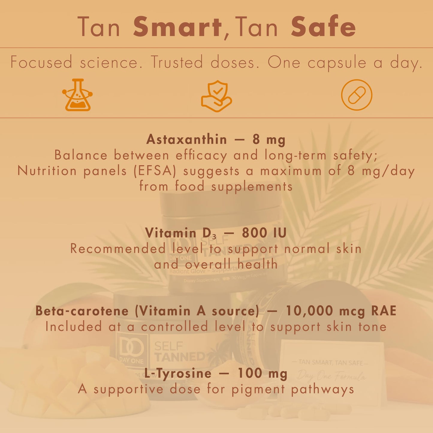 Day One Formula Tanning Pills Capsule 30 Count
