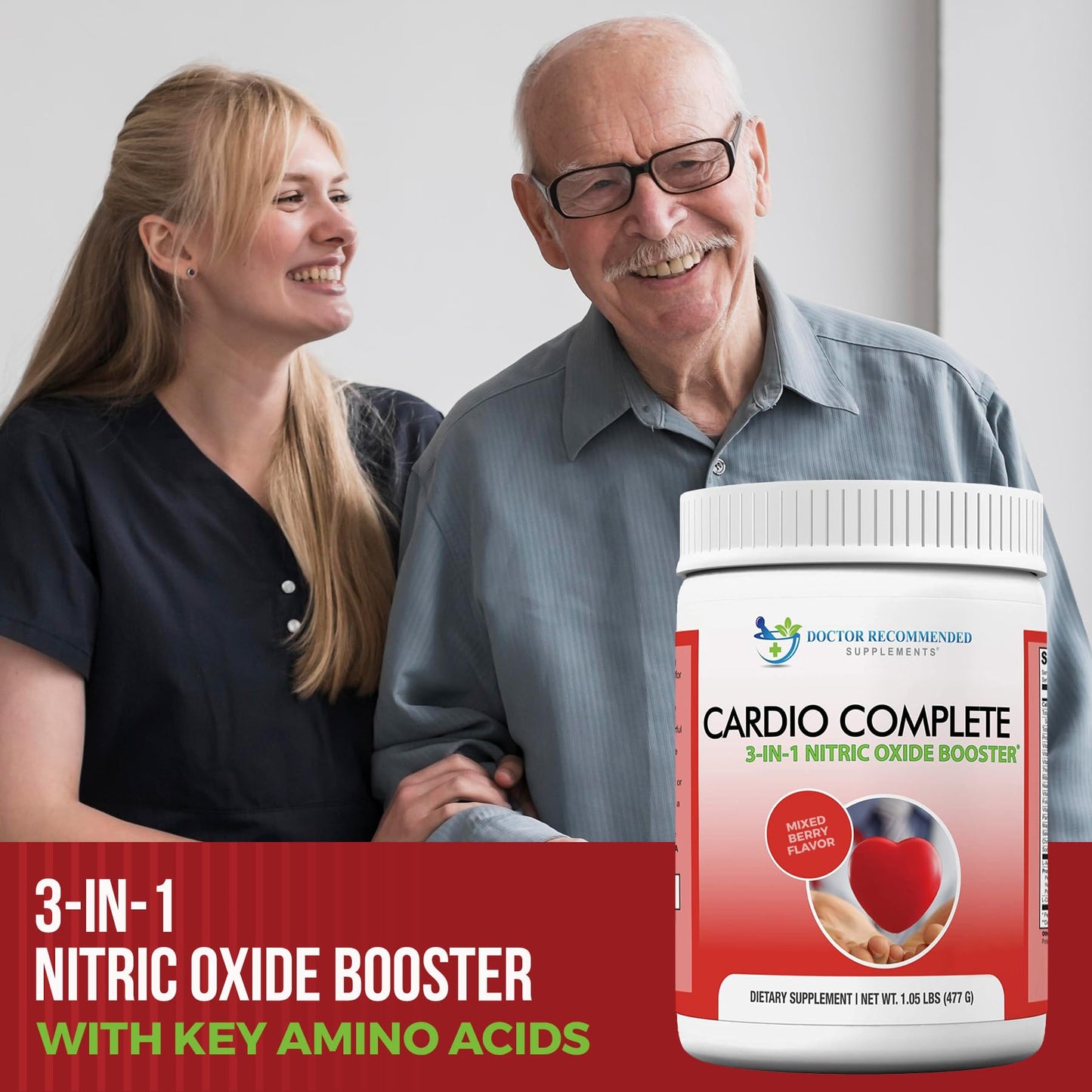Doctor Recommended Supplements Cardio Complete Heart Health Support Powder 50.4 Servings
