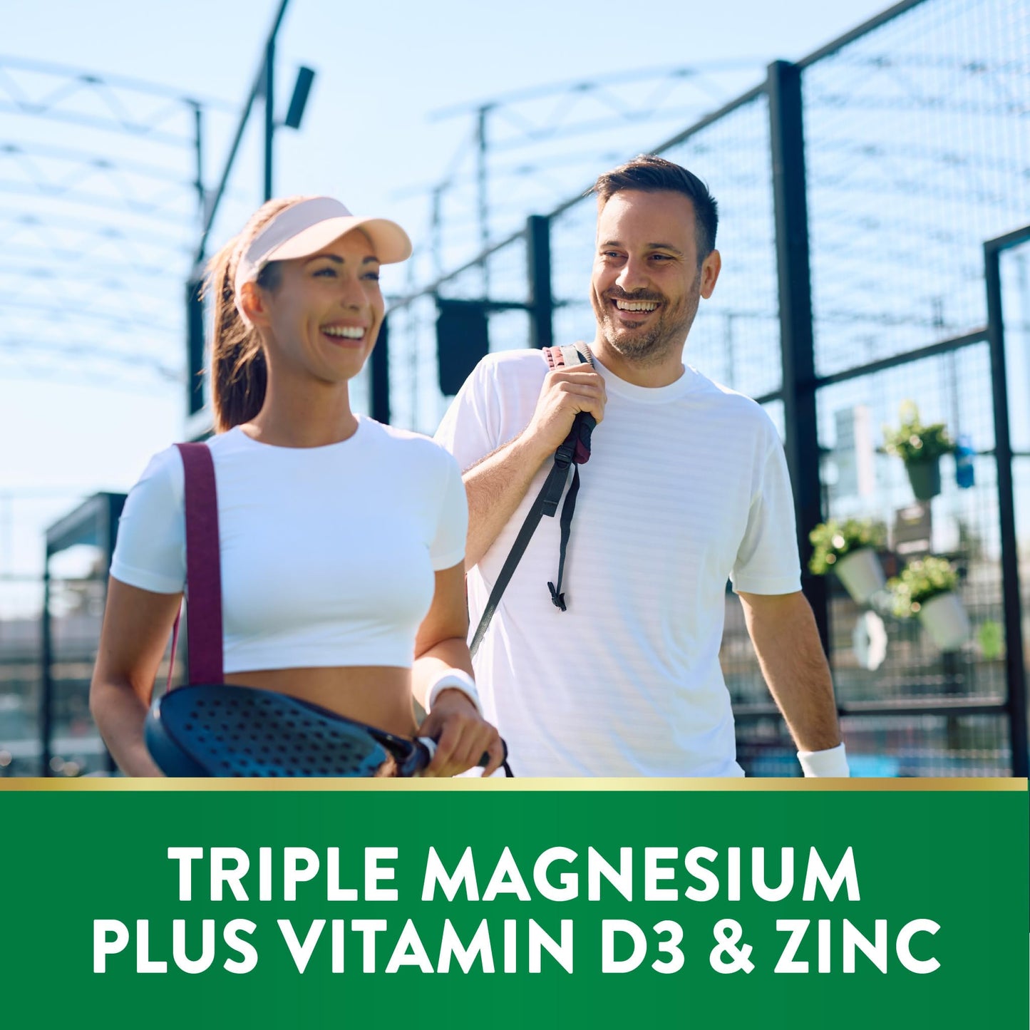 Nature's Truth Triple Magnesium Complex Supplement 60 Capsules
