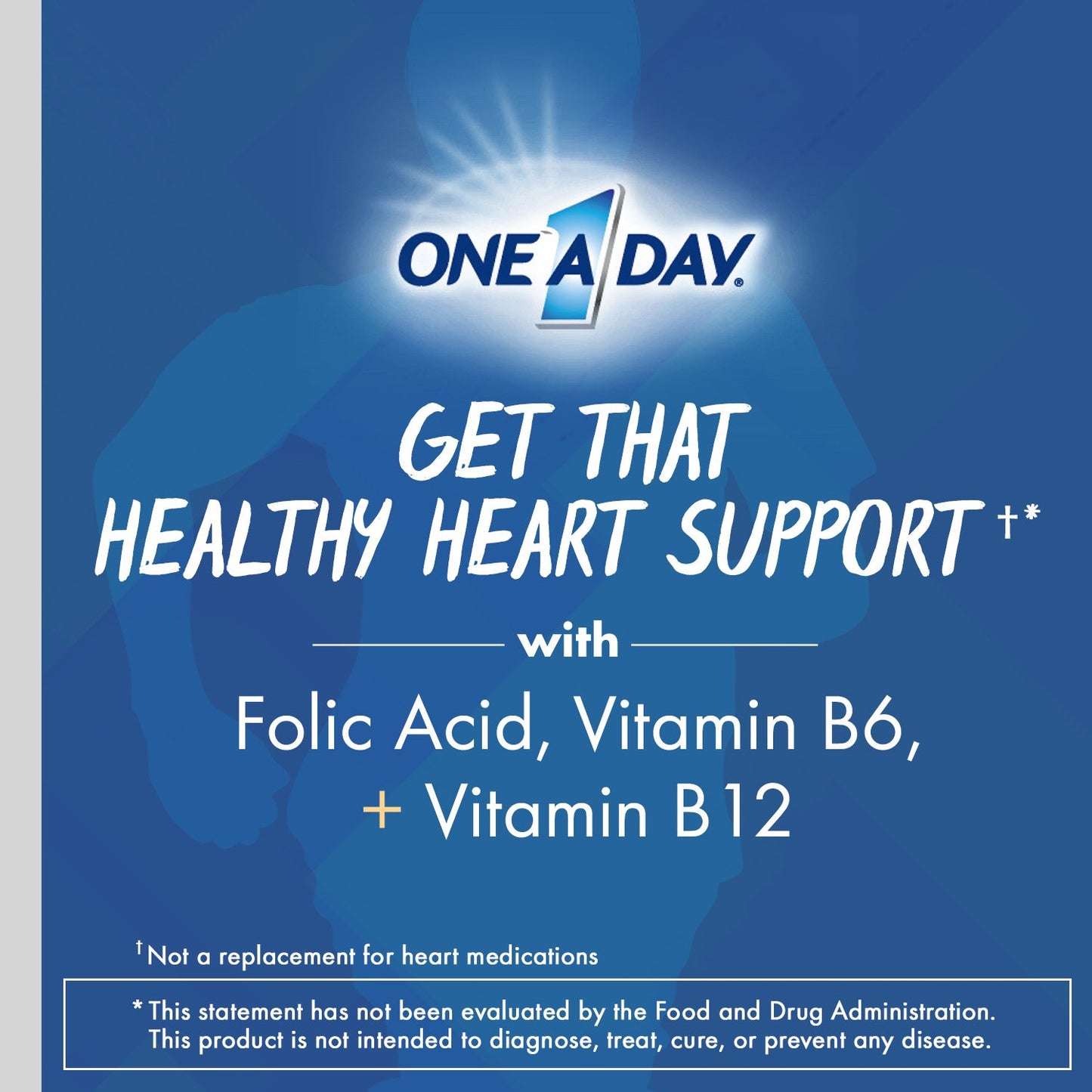 ONE A DAY Men's 50+ Healthy Advantage Multivitamin Tablets 65 Count
