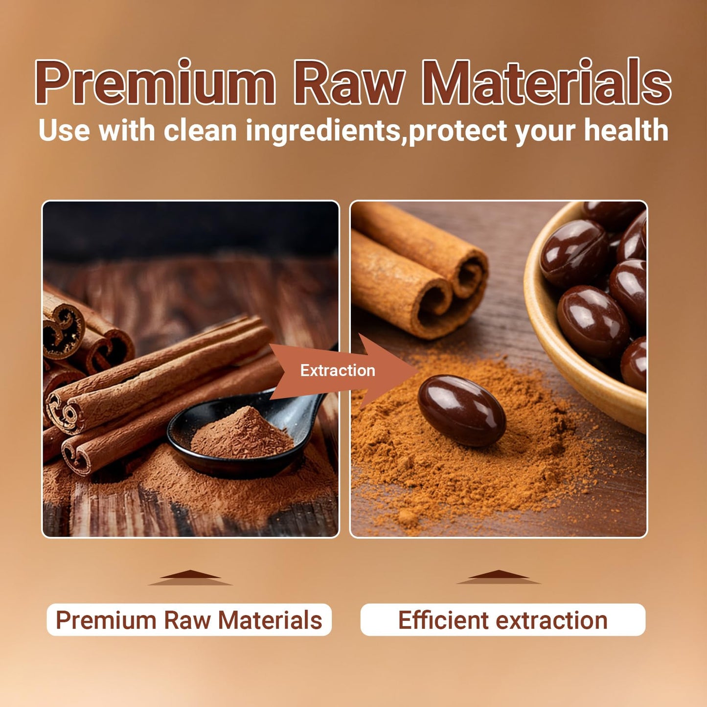 Skiseoy Premium Ceylon Cinnamon with MCT Oil, 300 Softgels