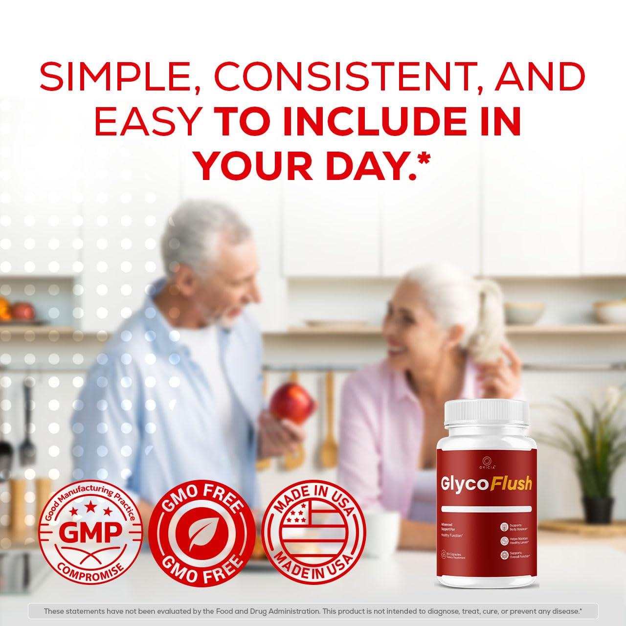 OVICIA GlycoFlush Capsules 120 Capsules