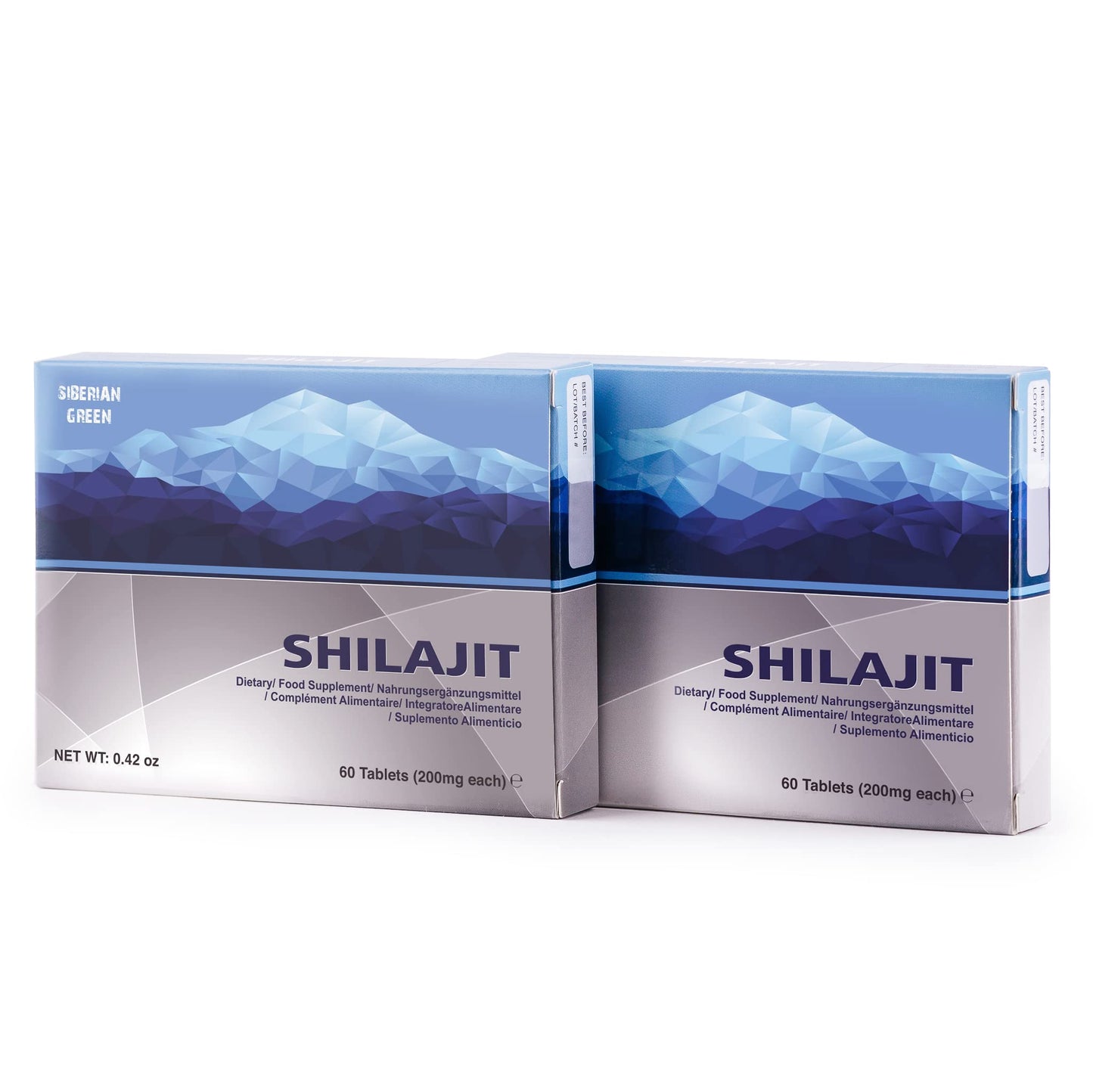 Siberian Green Natural Shilajit Caplets 120