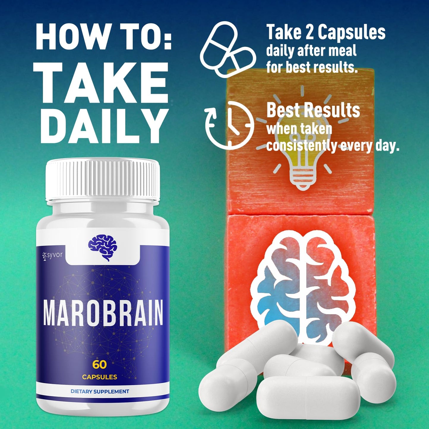 Syvor Marobrain Capsules 300 Capsules
