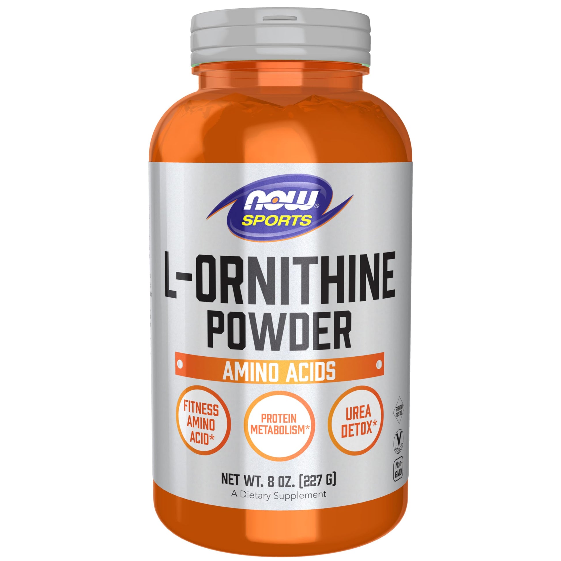 NOW Foods L-Ornithine Powder, 8-Ounce