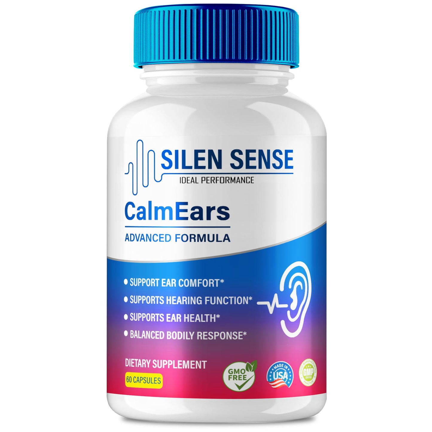 IDEAL PERFORMANCE Silen Sense Calm Ears Capsule 60 Count