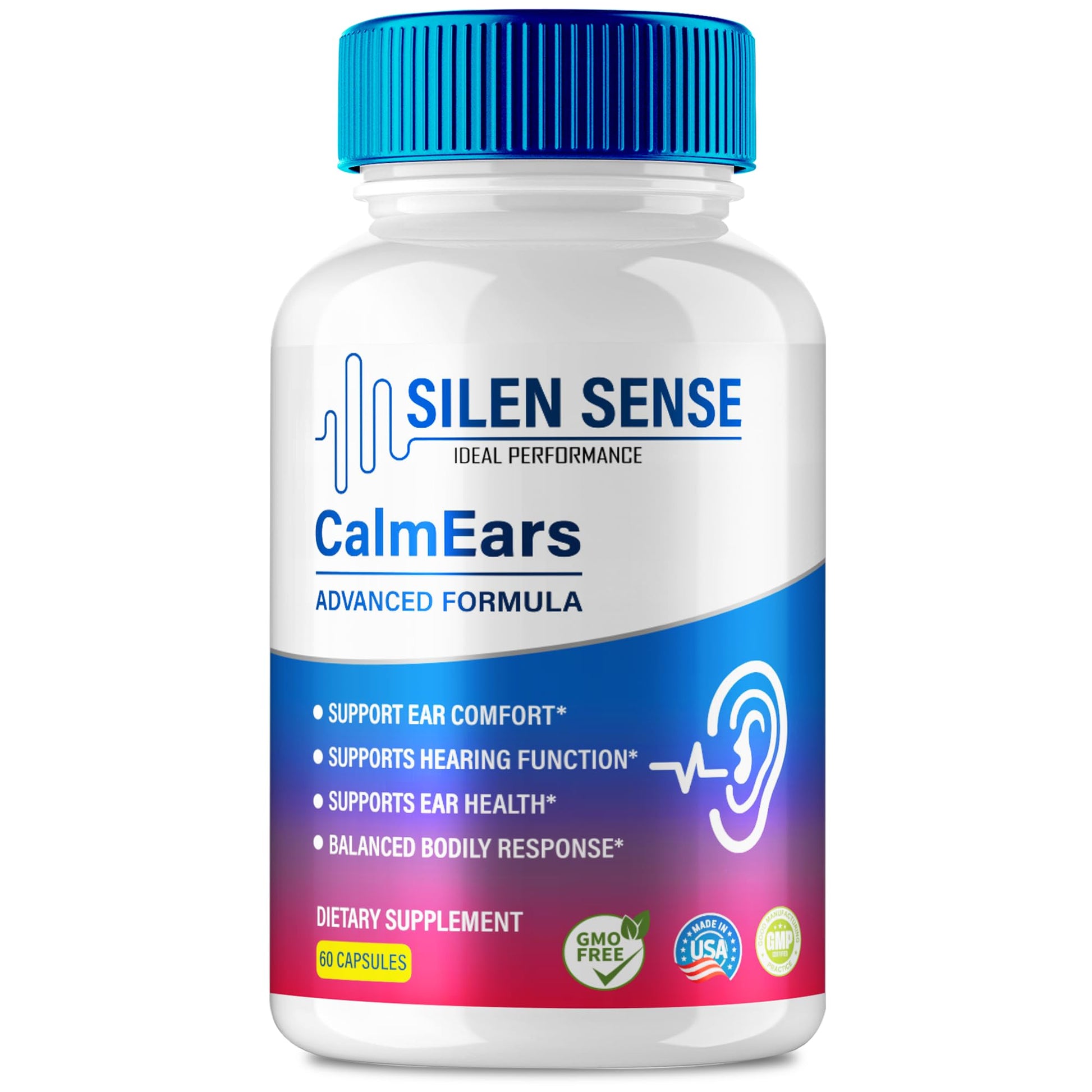 IDEAL PERFORMANCE Silen Sense Calm Ears Capsule 60 Count