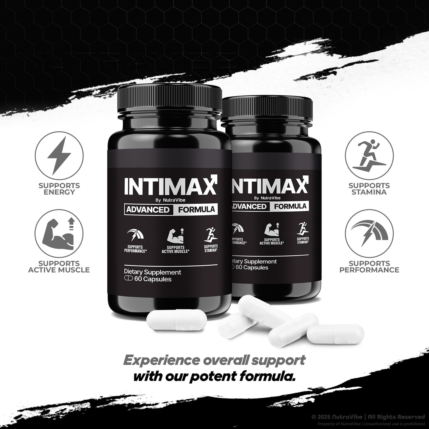 NutraVibe Intimax Capsules 180 Capsules