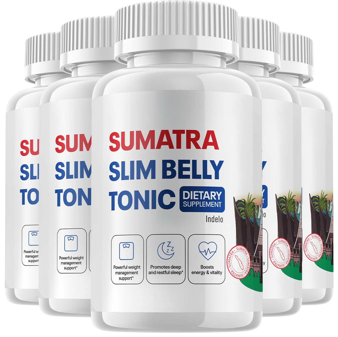 Indelo Sumatra Slim Belly Tonic Capsules 300