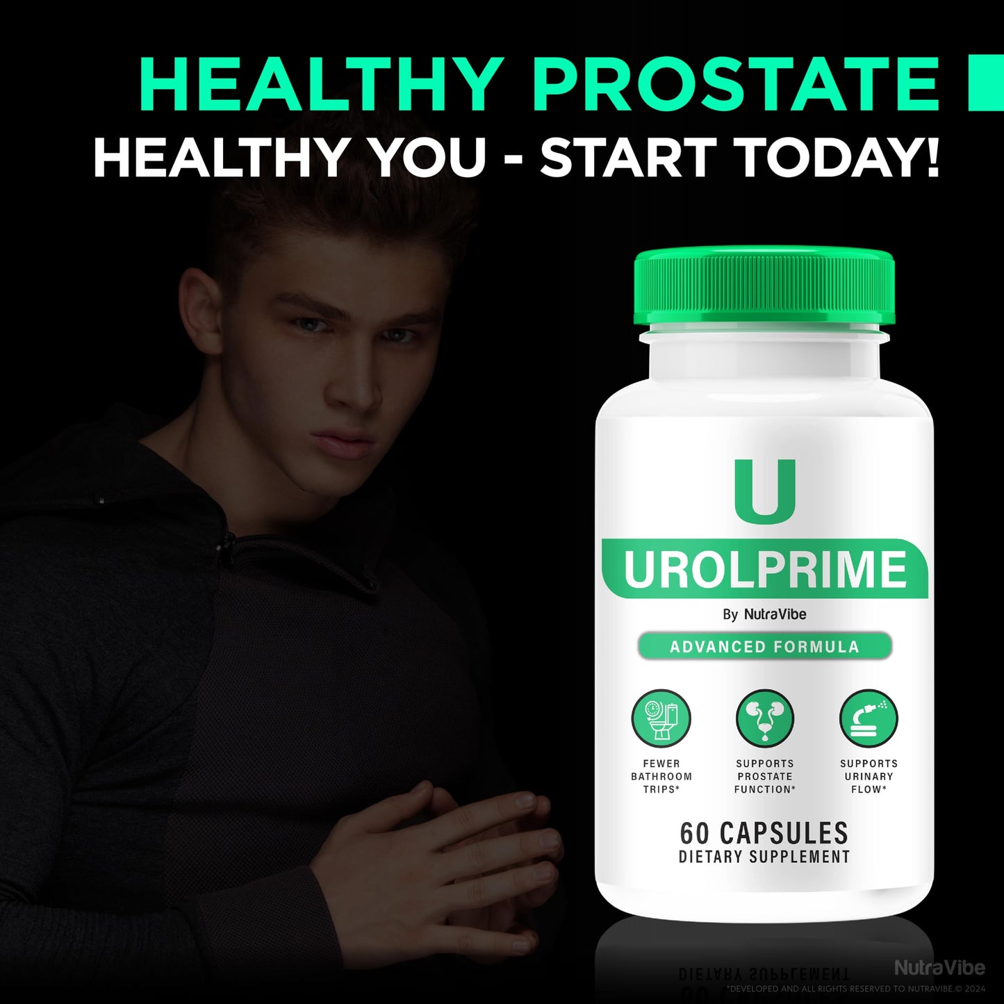NutraVibe UrolPrime 300 Capsules