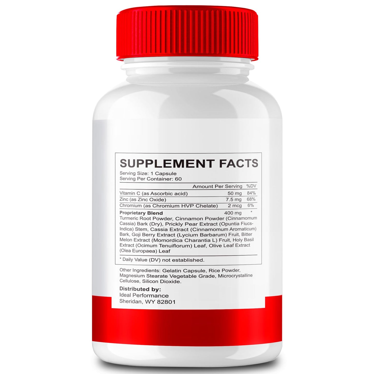 IDEAL PERFORMANCE Glyco Forte Blood Support, 60 Capsules