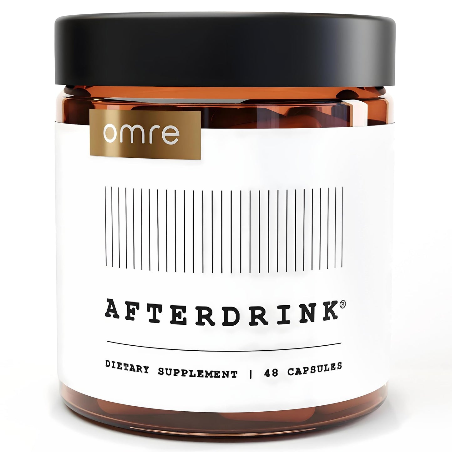 AFTERDRINK AfterDrink Restore Pills with Milk Thistle, DHM, Vitamin B, Ginger & Herbal Extracts - Pre & Post Drinking Supplement with Liver Support for Better Mornings - Made in USA 48 Capsules