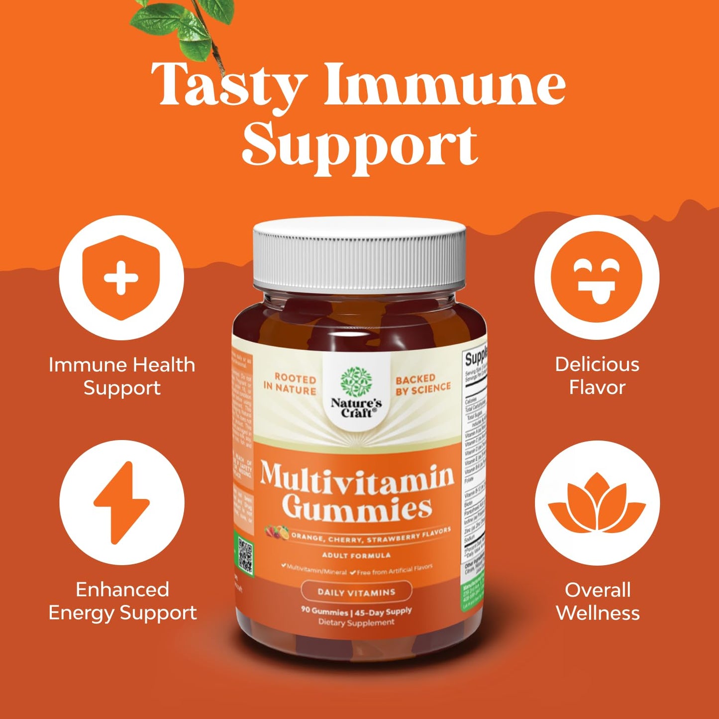 Natures Craft Multivitamin Gummies, 150 Count