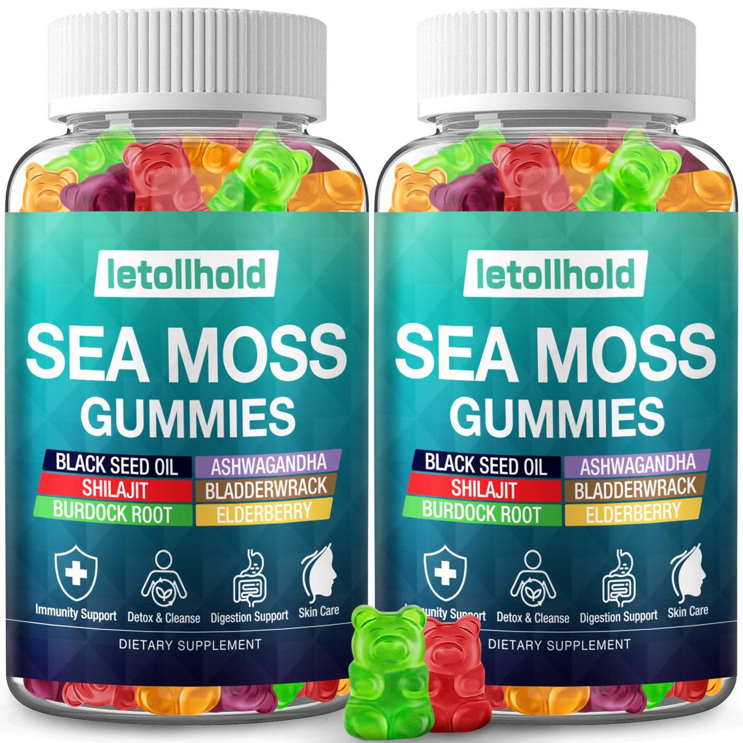letollhold Sea Moss Gummies Gummy 120