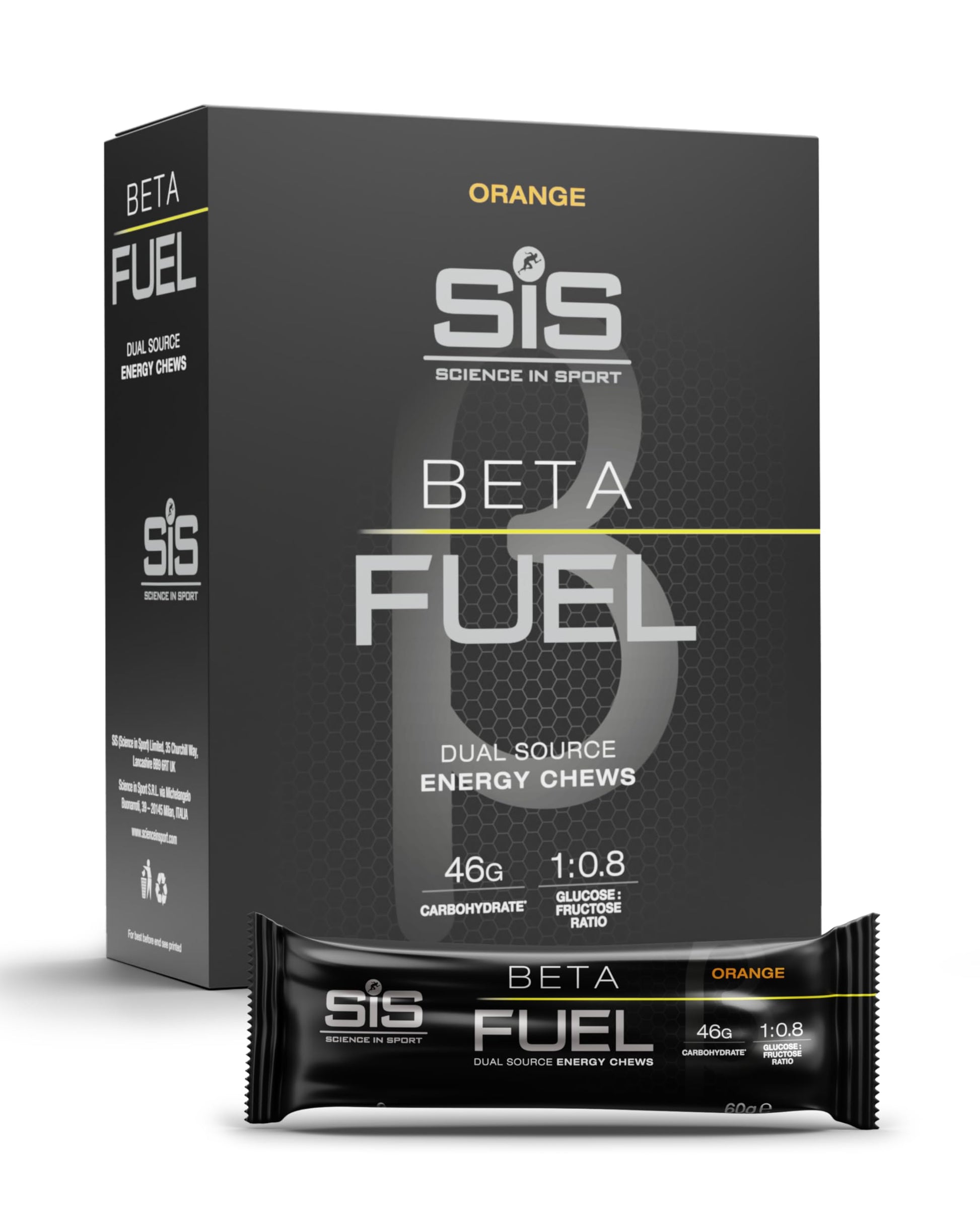 Science in Sport BETA Fuel Energy Chews, 6 Count
