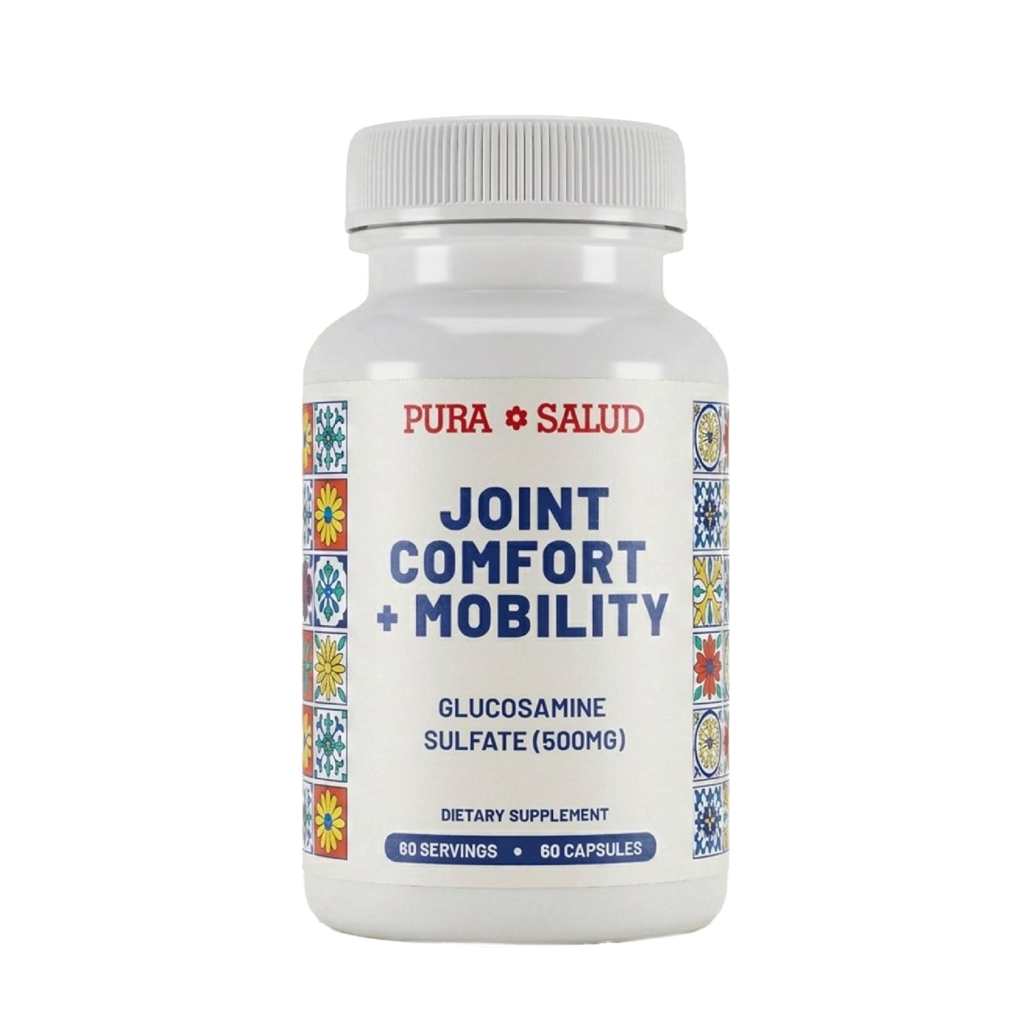 Basic Brands Pura Salud Pureflex Glucosamine Sulfate 500mg Capsule 60 Capsules