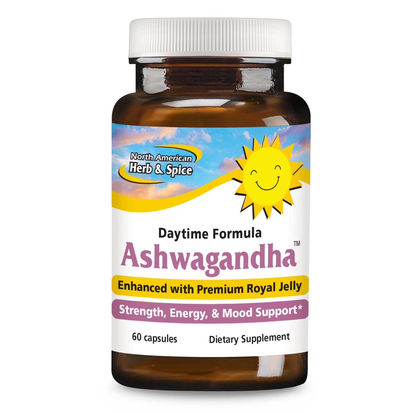 North American Herb & Spice Ashwagandha Capsule 60 Count